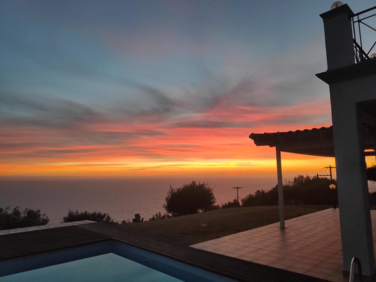 Villa Vardia-Amazing Seaviews With Heated Pool Sinarades Ngoại thất bức ảnh
